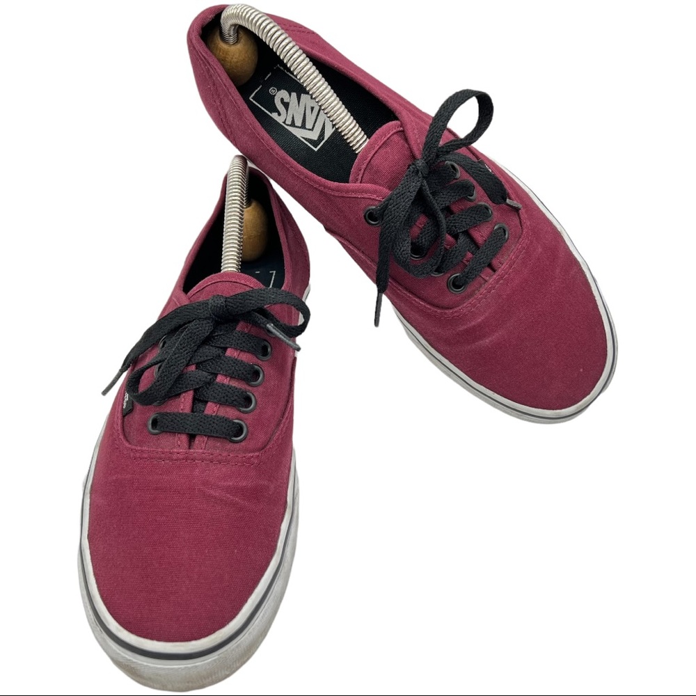 VANS Canvas Sneakers Shoes M 8.5 W 10 EU 41 Maroon